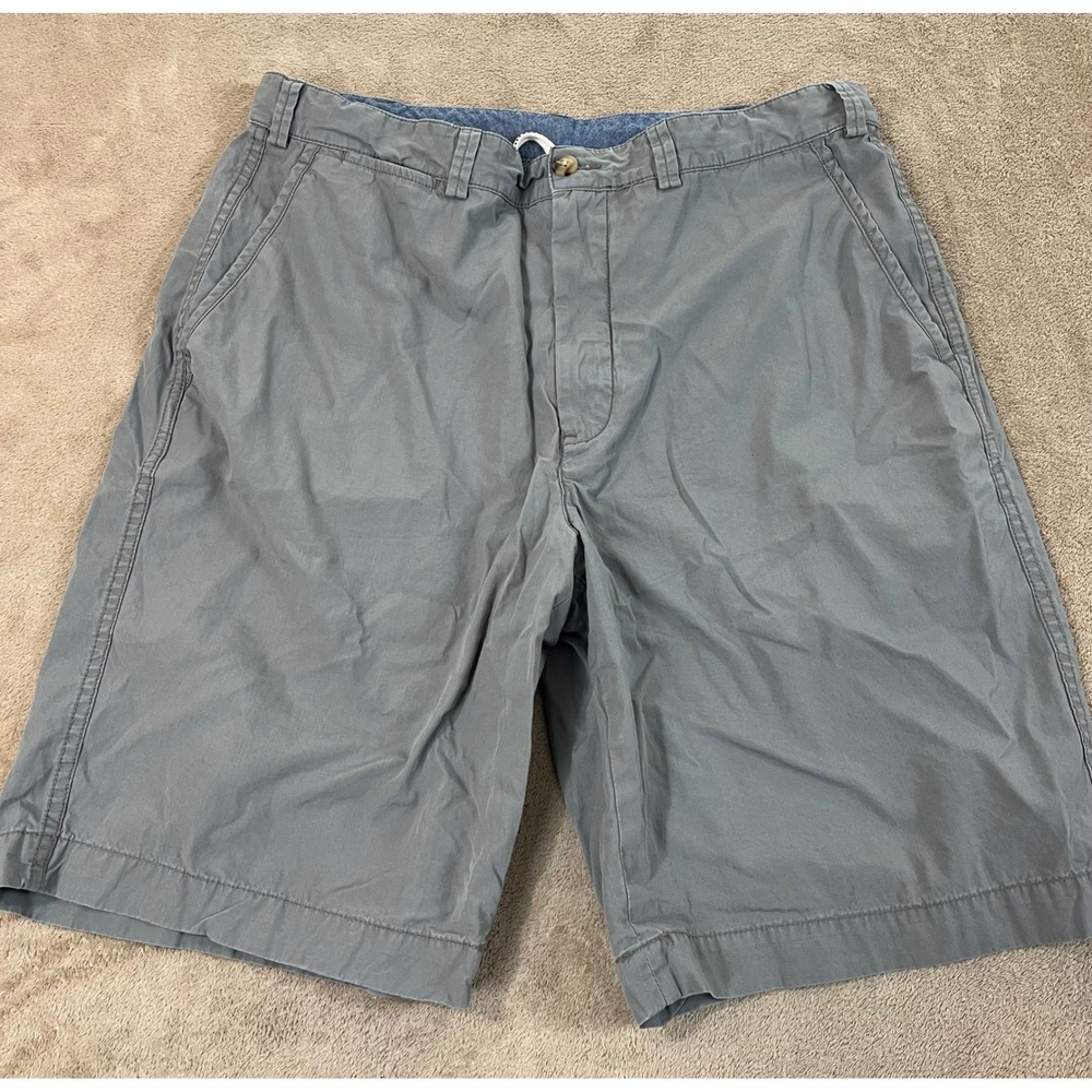 Polo Ralph Lauren Relaxed Fit Chino Shorts Men's Size 34 Gray 10" EUC